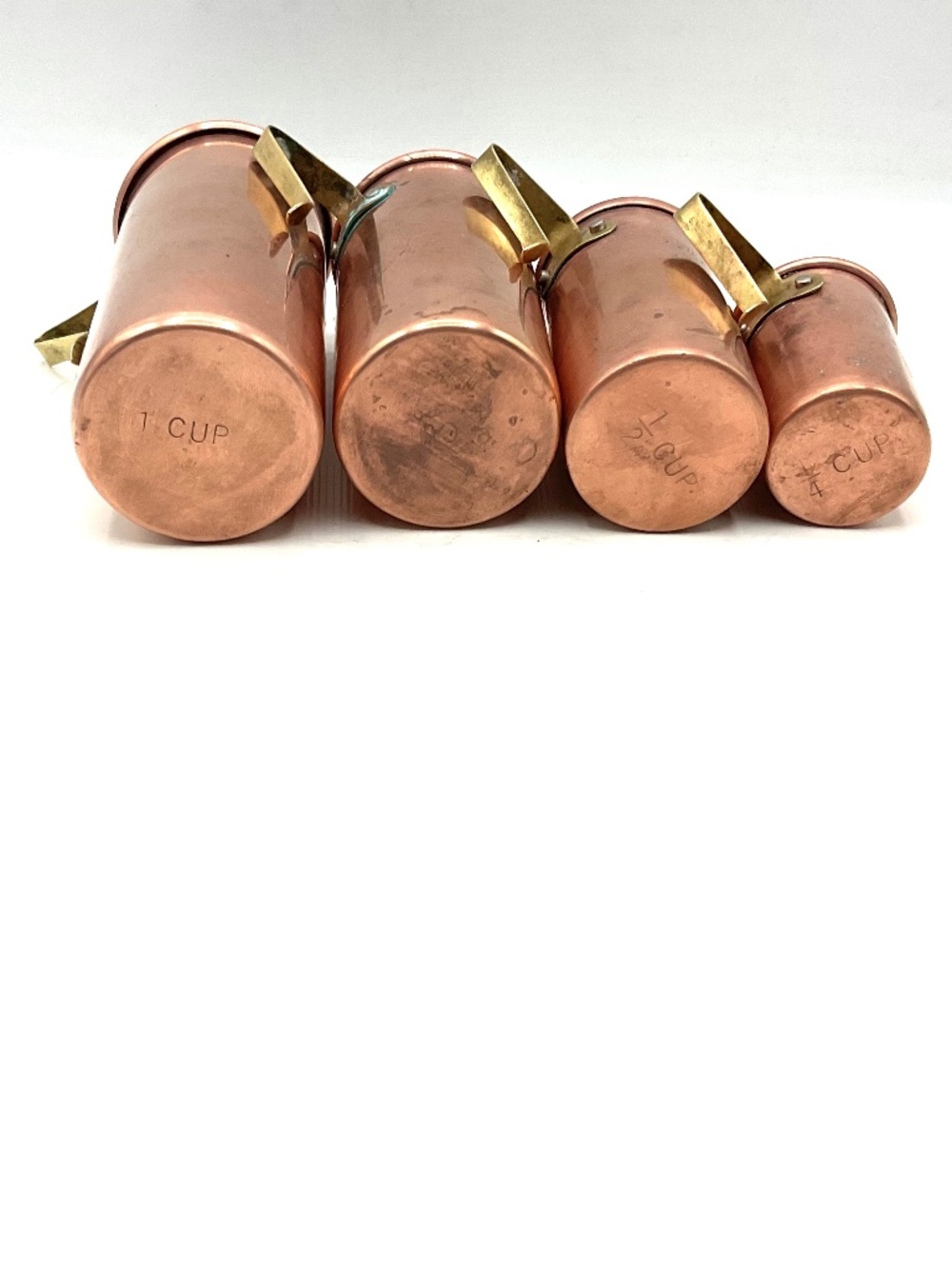 Copper Measuring Cups Set - Picture 2 of 5
